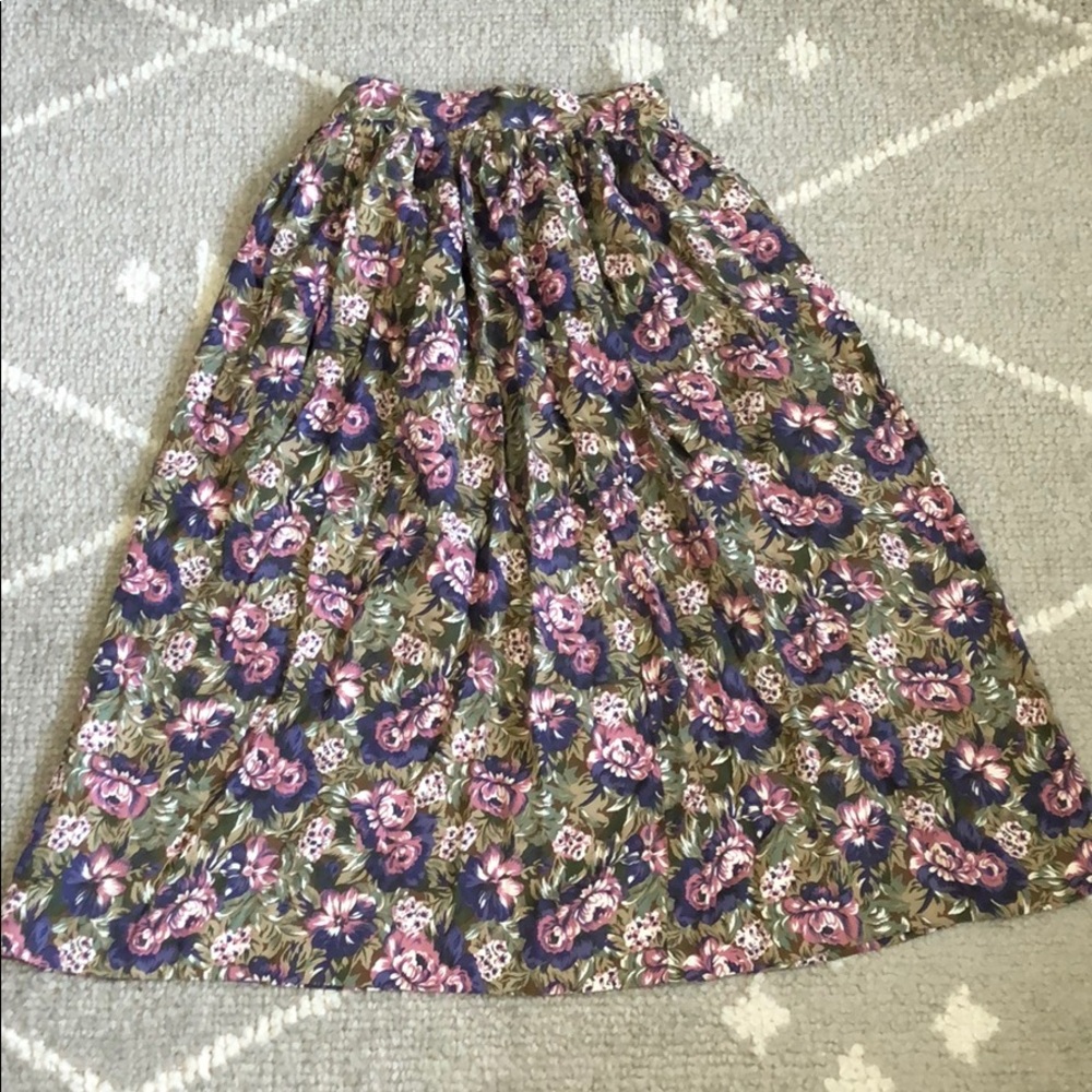 Vintage Midi Skirt